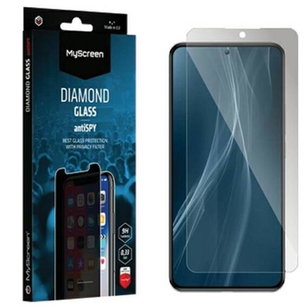 Gehärtetes Glas SAMSUNG GALAXY A14 4G / 5G MyScreen antiSPY Diamond Glass Clear