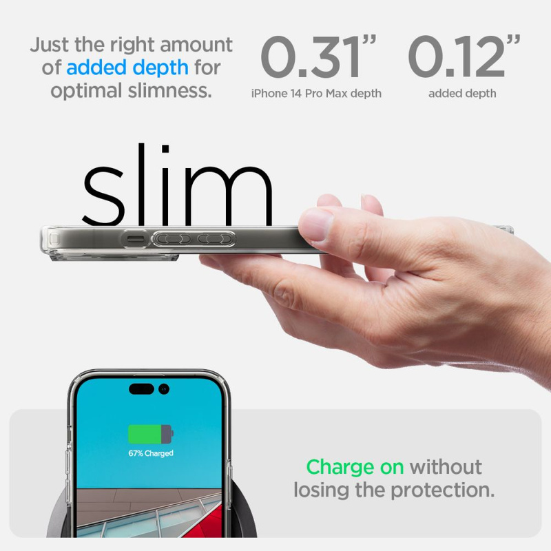 Spigen ULTRA HYBRID IPHONE 14 PRO MAX KRISTALLKLAR