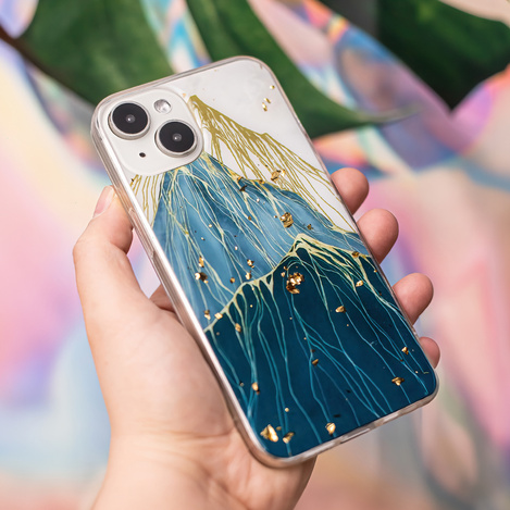 Nakładka Gold Glam do iPhone 14 Pro 6,1" Mountain