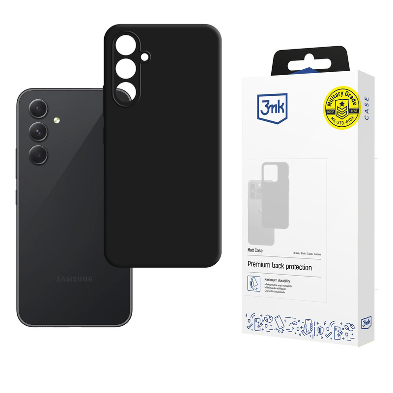 Samsung Galaxy A54 5G - 3mk Matt Case black
