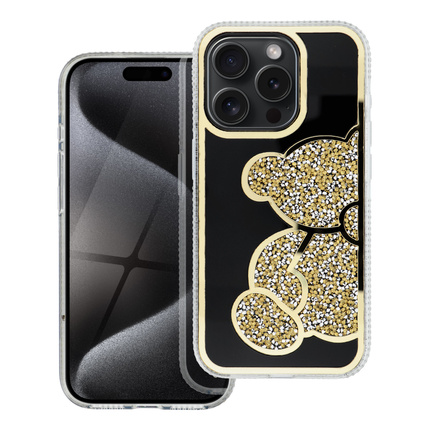Futerał TEDDY BEAR do IPHONE 11 złoty