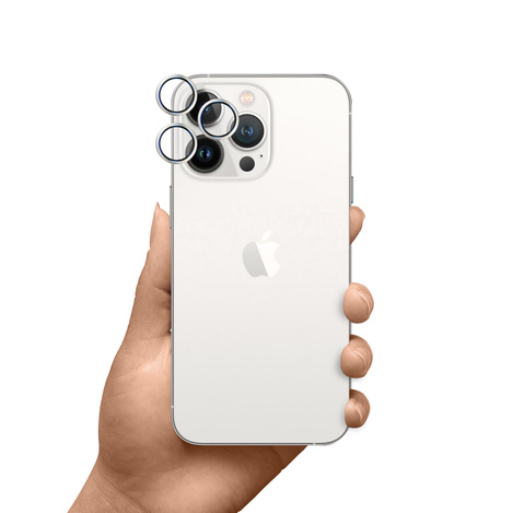 Apple iPhone 15 Pro - HARDY Lens Protection Pro White