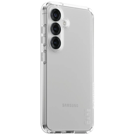Etui CARE by PanzerGlass Flagship Urban Combat do Samsung Galaxy S25 - przezroczysty