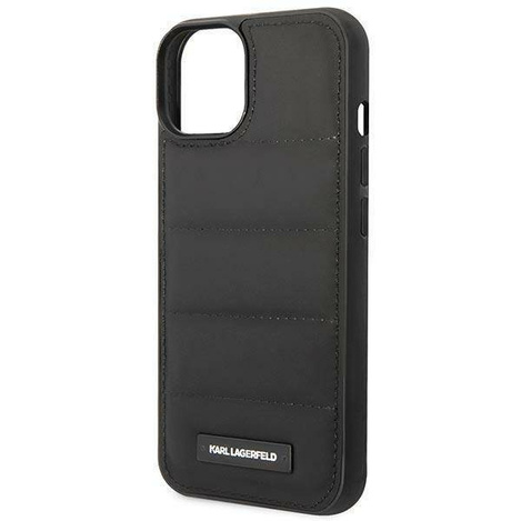 Karl Lagefeld nakładka do iPhone 14 6,1" KLHCP14SPSQAK czarna hardcase Puffy Elongated Logo