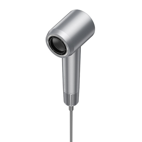 Suszarka do włosów z jonizacją z cyfrowym wyświetlaczem HOCO HP10 szara