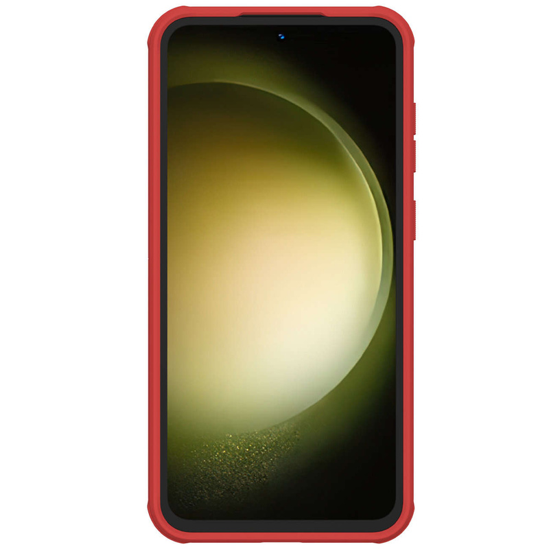 Nillkin Super Frosted Shield Pro Rugged Case for Samsung Galaxy S23 FE - Red