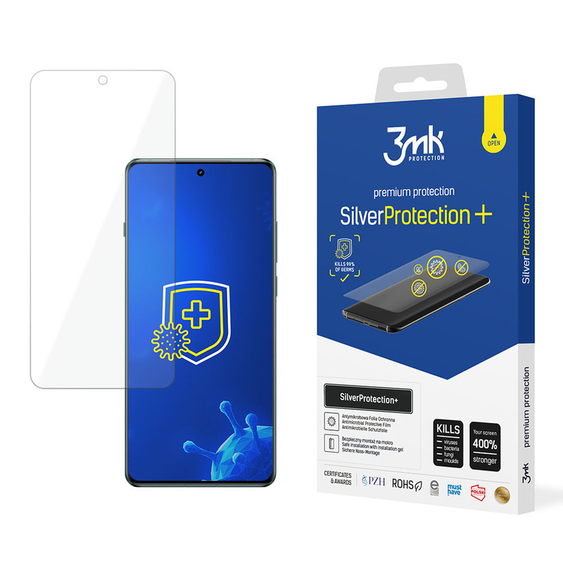 3MK SilverProtect+ OnePlus 12 5G Folia Antymikrobowa montowana na mokro