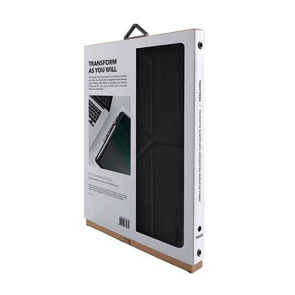 UNIQ etui Transforma Rigor iPad 10.2" (2019) czarny/ebony black