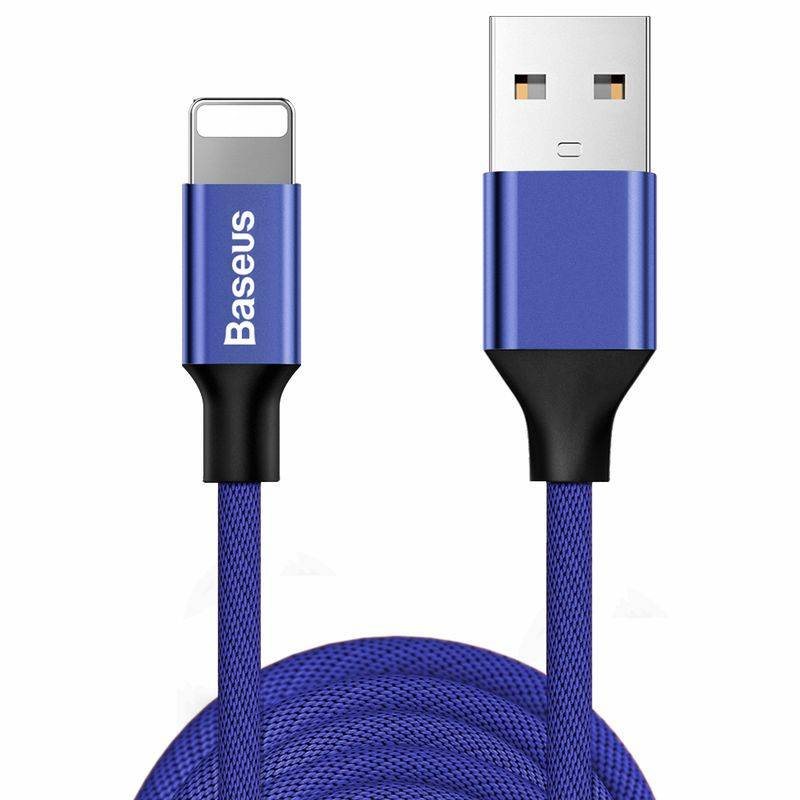 KABEL BASEUS YIVEN LIGHTNING BLUE 1.2M