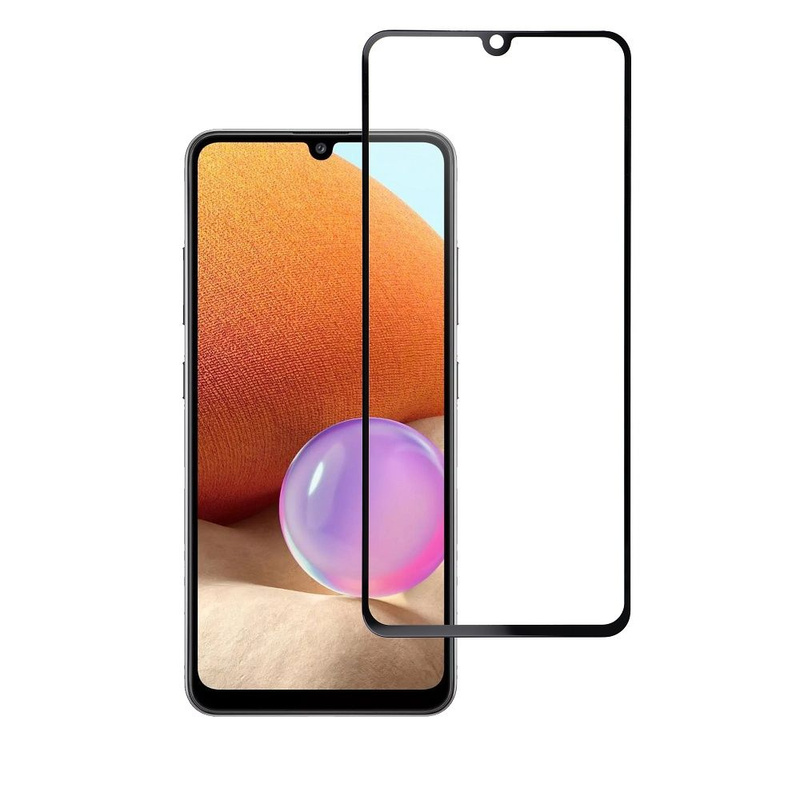 Szkło hartowane Blue Star 5D - do Samsung A32 LTE (full glue/case friendly) - czarny