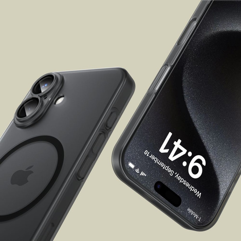 TECH-PROTECT MAGSLIM MAGSAFE IPHONE 16 MATTE/BLACK