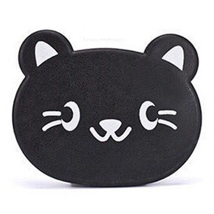 Składany stolik samochodowy dla dzieci w kształcie kota czarny