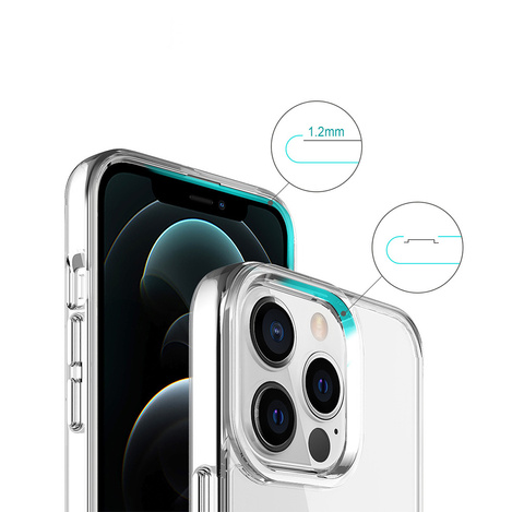 Nakładka Crystal do iPhone X / XS transparentna big hole