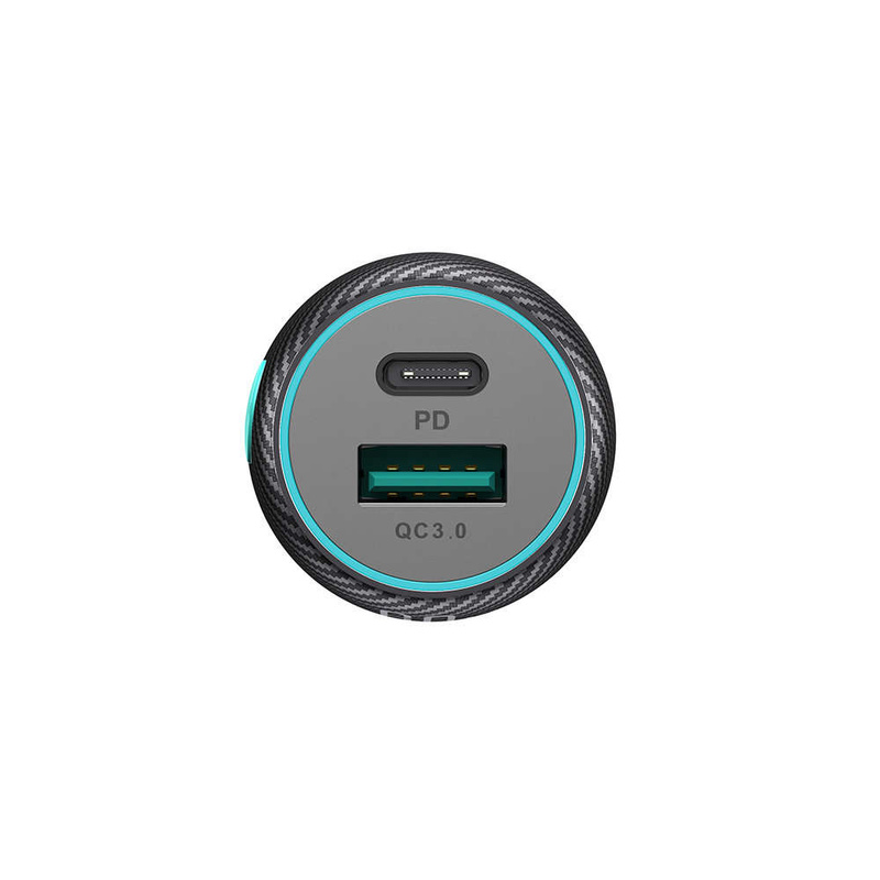 Autoladegerät 60W USB-C USB-A Joyroom JR-CCN01 | Schwarz