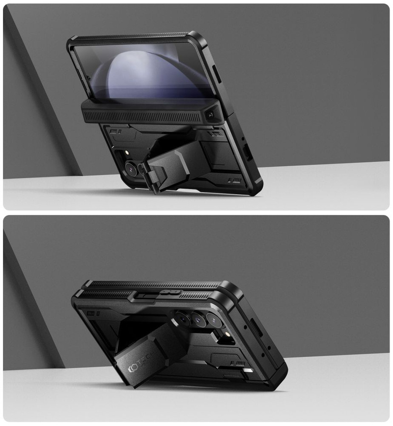 Case SAMSUNG GALAXY Z FOLD 5 Tech-Protect Kevlar Pro black