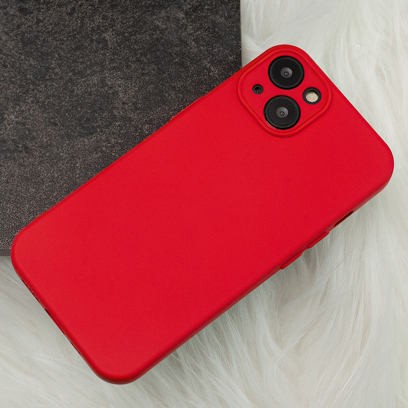 Nakładka Silicon do iPhone 16 Pro 6,3" czerwona