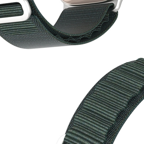 Sportowy pasek ze sprzączką do Apple Watch Ultra 8 / 7 / 6 / SE / 5 / 4 / 3 / 2 / 1 (42, 44, 45, 49 mm) Dux Ducis Strap GS Version - zielony
