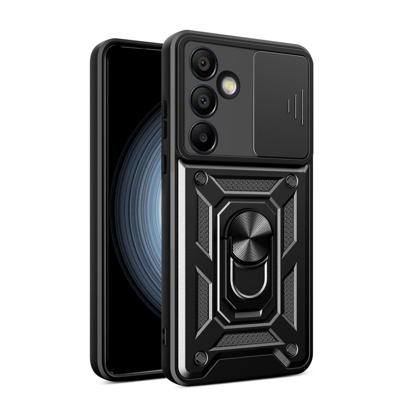 Hybrid Armor Camshield Samsung Galaxy S24 FE Black