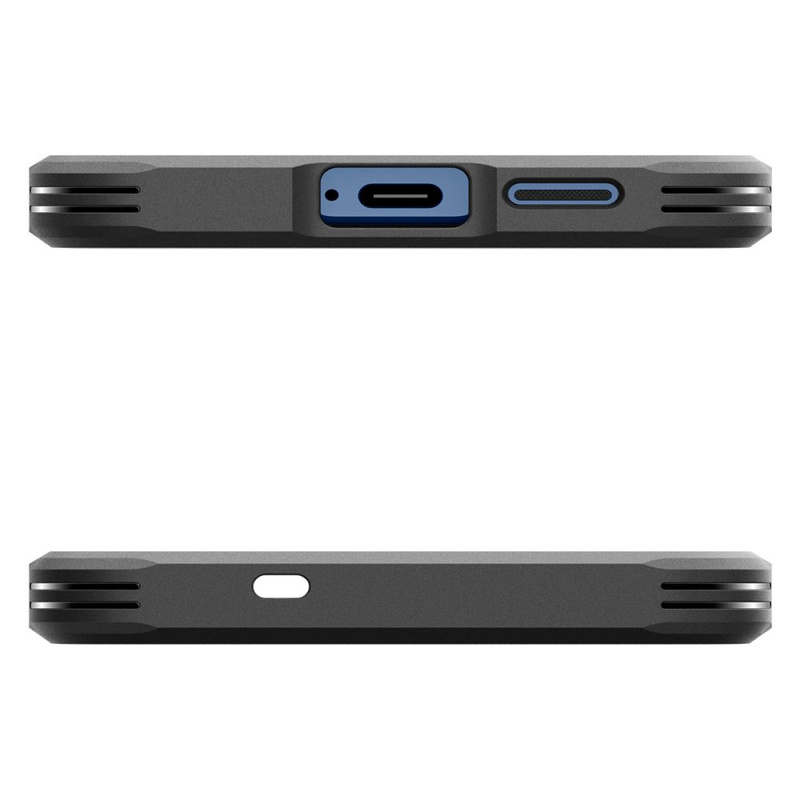 Spigen nakładka Tough Armor MagSafe do Samsung Galaxy S25+ Zielona Otchłań