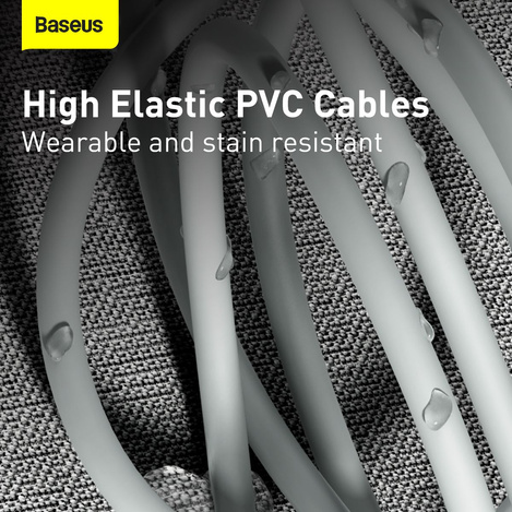 Baseus 2x kabel USB Typ C - Lightning szybkie ładowanie Power Delivery 20 W 1,5 m biały (TZCATLZJ-02)