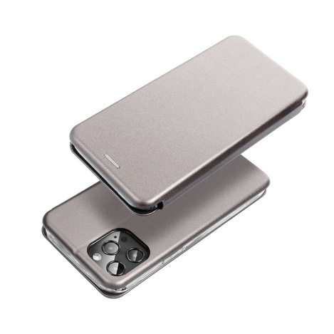 Kabura ELEGANCE Book do SAMSUNG S25 Plus stalowy