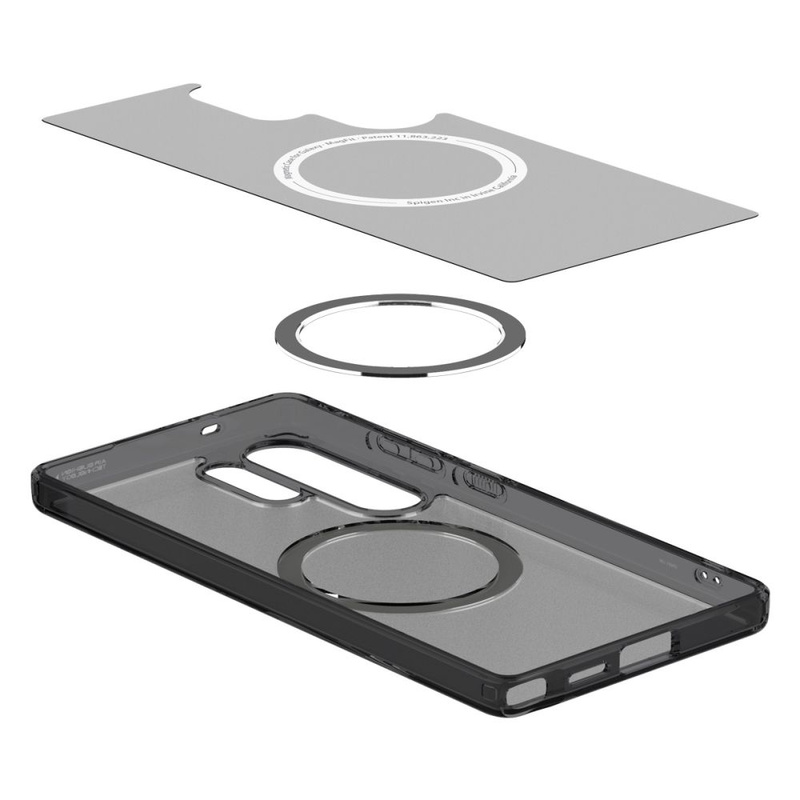 Etui Spigen Ultra Hybrid Mag na Samsung Galaxy S25 Ultra - czarne