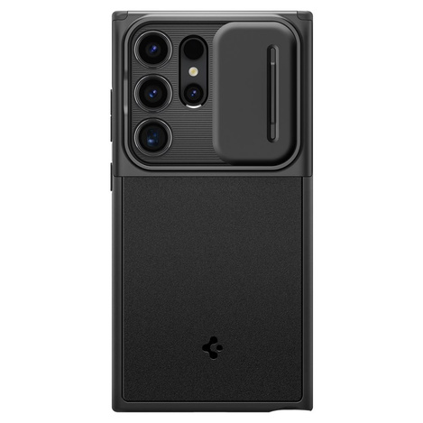 Spigen Optik Armor Hülle für Samsung Galaxy S24 Ultra – Schwarz