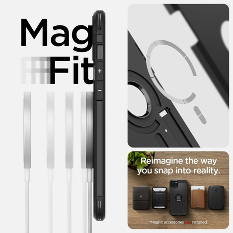 Spigen TOUGH ARMOR MAG MAGSAFE IPHONE 15 SCHWARZ