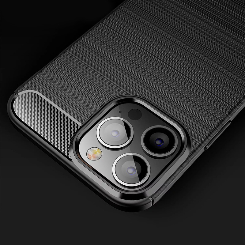 Back Case CARBON do IPHONE 12/12 PRO Czarny