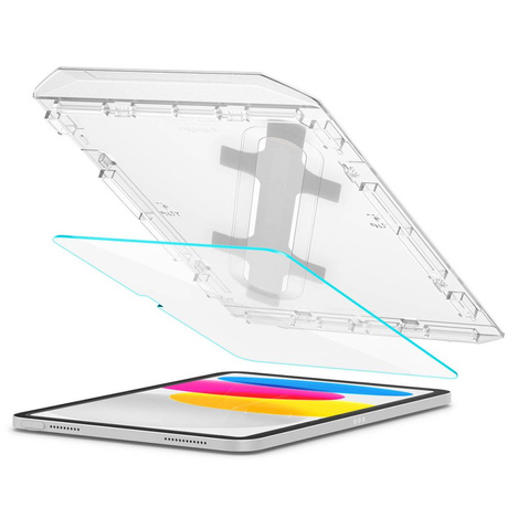 GEHÄRTETES GLAS Spigen GLAS.TR &quot;EZ FIT&quot; IPAD 10.9 2022 KLAR