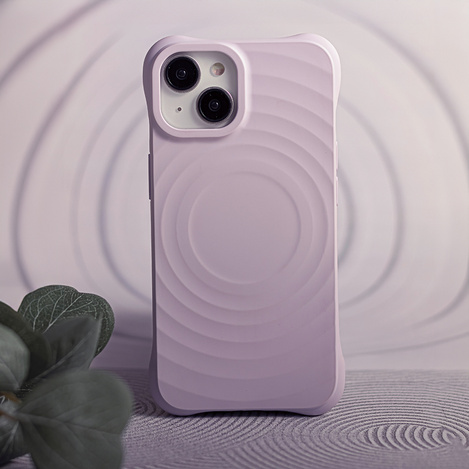 Nakładka Circle Mag do iPhone 16 Plus 6,7&quot; jasnofioletowa