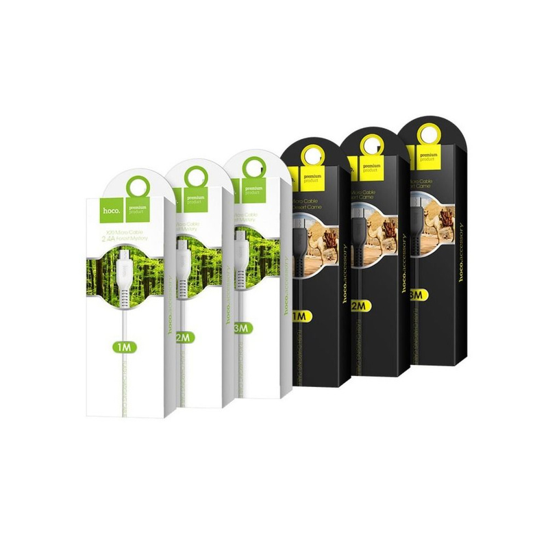 HOCO kabel USB do iPhone Lightning 8-pin Flash X20 1 metr biały