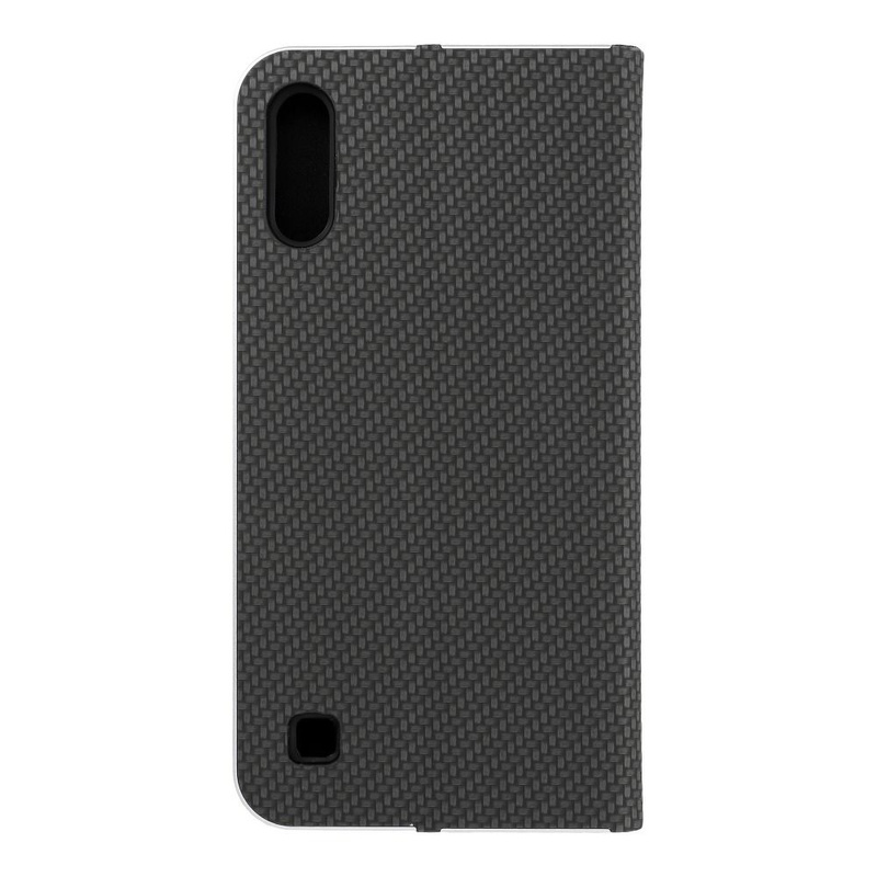 Kabura LUNA Book Carbon do SAMSUNG A10 czarny