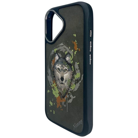 Etui Nimmy Wilk MagSafe do iPhone 16      ciemnoszary