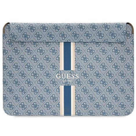 Bag LAPTOP 16" Guess Sleeve 4G Printed Stripes (GUCS16P4RPSB) blue
