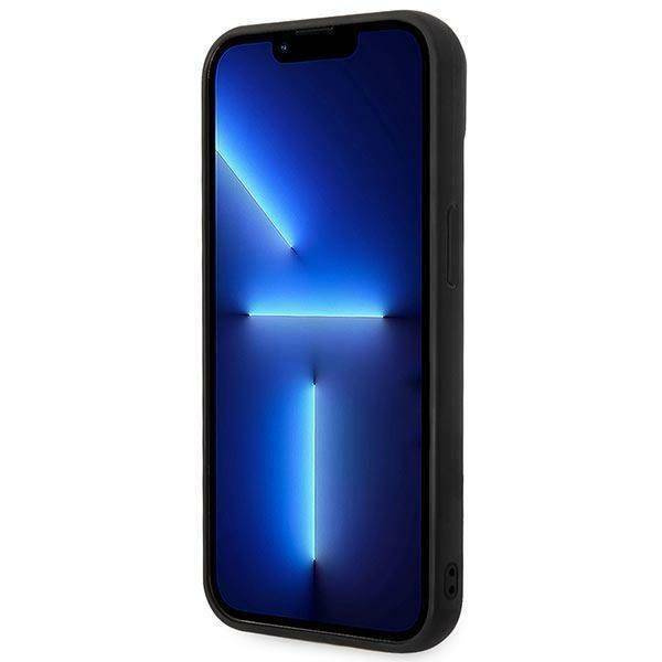 Karl Lagefeld nakładka do iPhone 14 6,1" KLHCP14SPSQAK czarna hardcase Puffy Elongated Logo