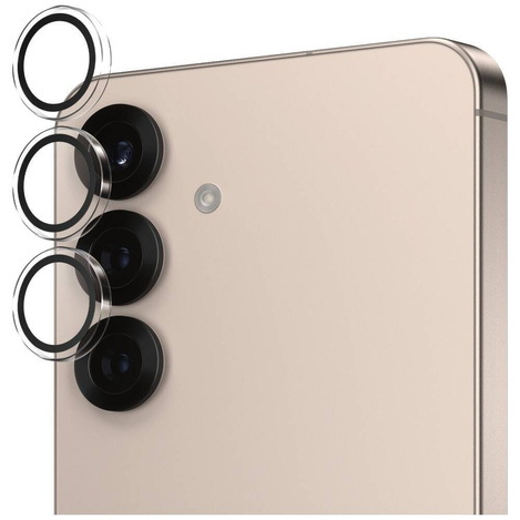 PanzerGlass Hoops Linsenschutz aus gehärtetem Glas für Samsung Galaxy S25, transparent
