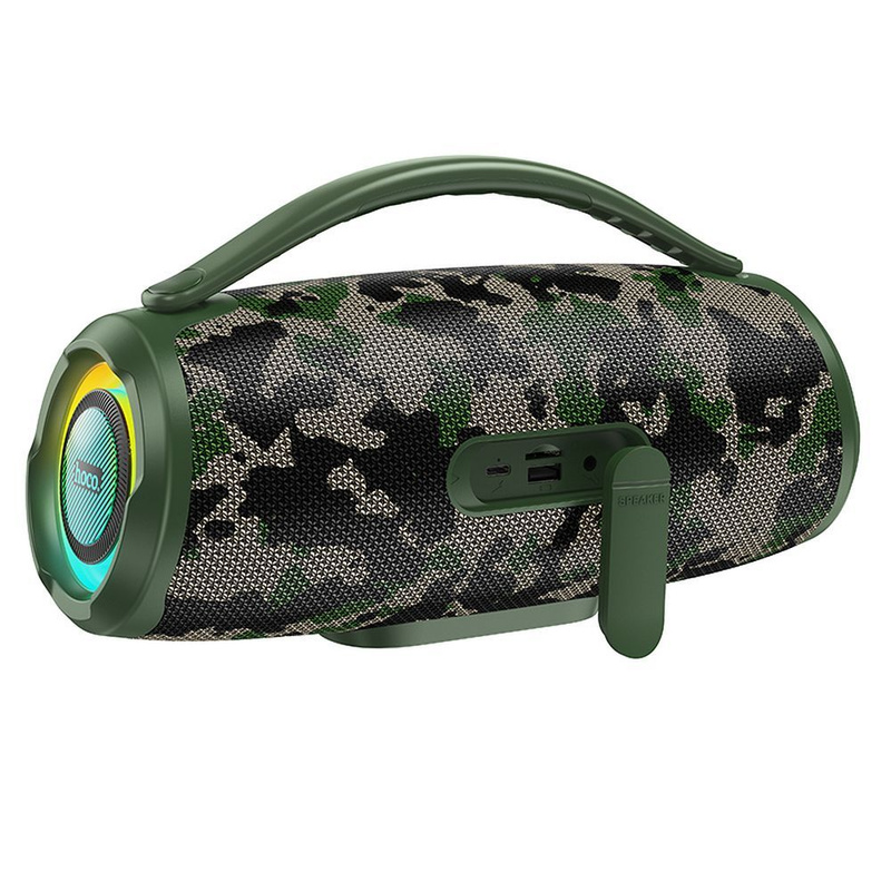 HOCO głośnik bluetooth HA4 Mini zielony kamuflaż