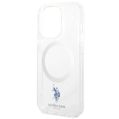 US Polo USHMP15LUCIT iPhone 15 Pro 6,1" transparente MagSafe-Kollektion