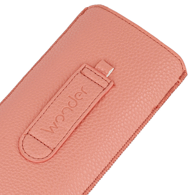 Kieszonka WONDER Deko (ROZMIAR  M) do Iphone 5/Nokia 215 4G/225/5310 2020 brzoskwiniowa