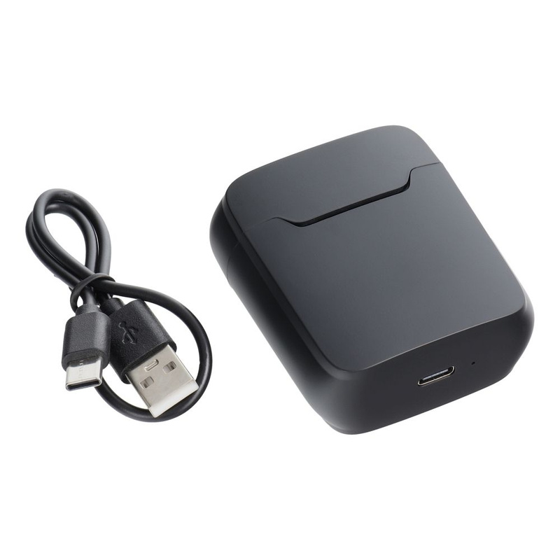 Mikrofon bezprzewodowy krawatowy dla iPhone Lightning 8-pin z etui ładującym S11