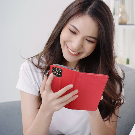 Kabura Smart Case book do INFINIX SMART 7 HD czerwony