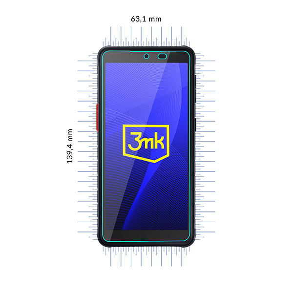 Szkło Hybrydowe SAMSUNG GALAXY XCOVER 5 3mk Flexible Glass Folia Hybrydowa