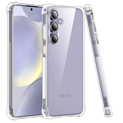 Etui Anti Shock 1,5 mm do Samsung S24 FE transparentny