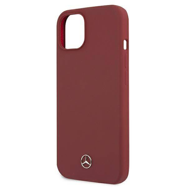 Mercedes MEHCP13MSILRE iPhone 13 6,1" czerwony/red hardcase Silicone Line