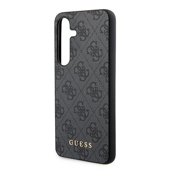 Oryginalne Etui GUESS hardcase 4G Metal Gold Logo GUOHCSA55G4GFGR do Samsung Galaxy A55 czarny