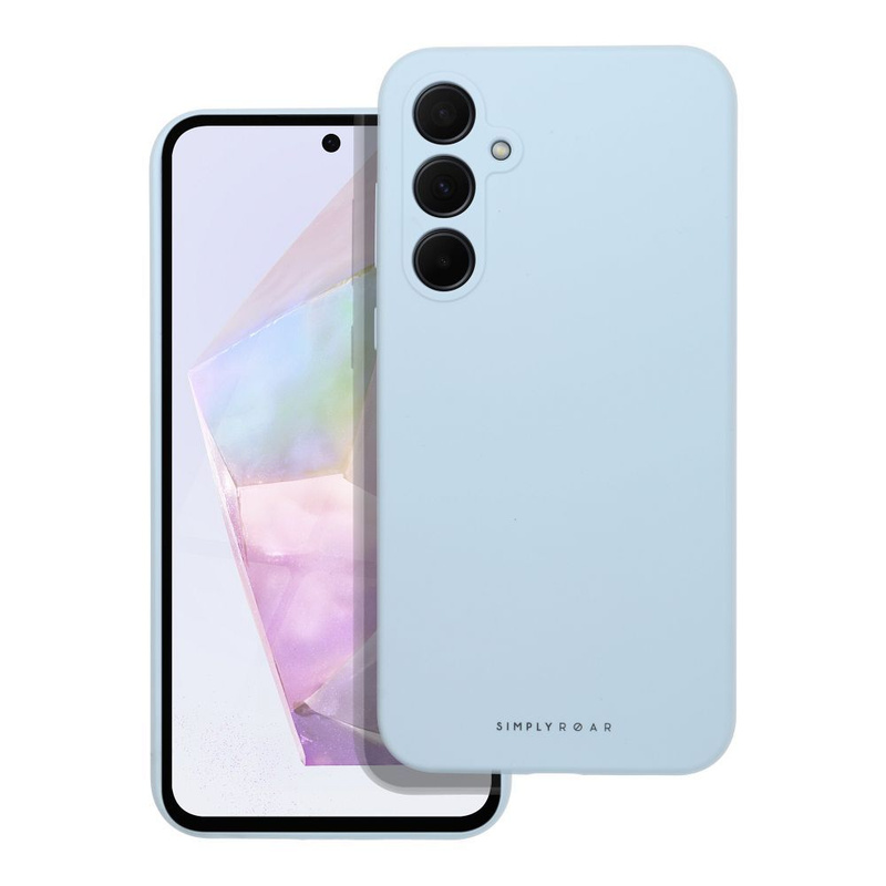 Futerał Roar Cloud-Skin - do Samsung Galaxy A35 5G Jasnoniebieski