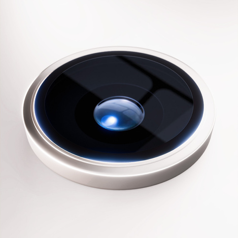 Apple iPhone 15 Pro - HARDY Lens Protection Pro White