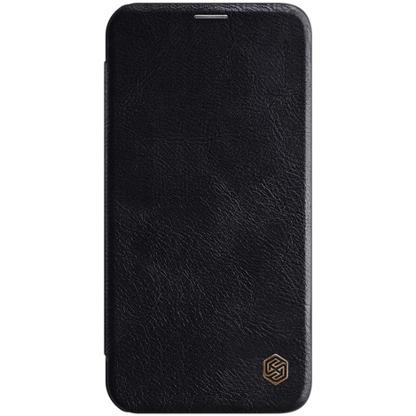 Nillkin Qin skórzana kabura etui Samsung Galaxy A42 5G czarny