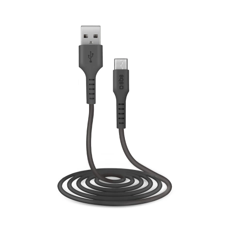 Kabel SBS TECABLEMICRO2K USB-A - Micro-USB 2 m - czarny